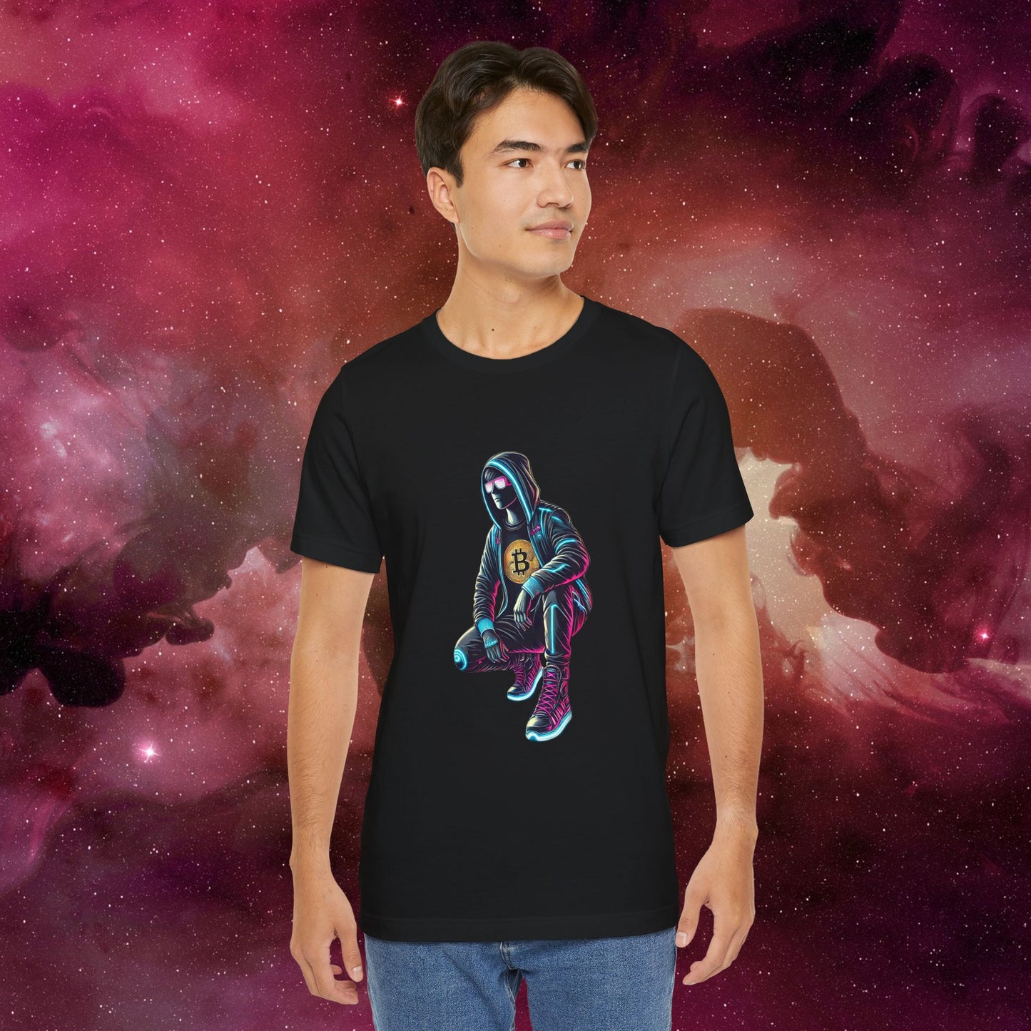 Crypto Inspired Unisex Jersey Tee - Cool Graphic Tee for Crypto Enthusiasts To The Moon