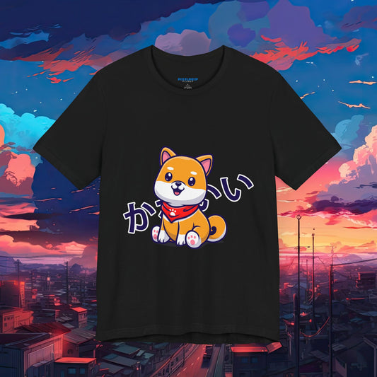 Cute Shiba Inu Graphic Tee - Perfect for Dog Lovers